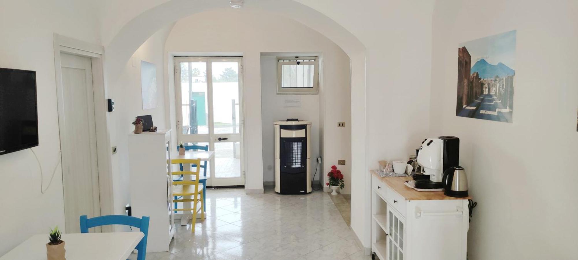 Il Cortile Bed & Breakfast Помпей Екстериор снимка