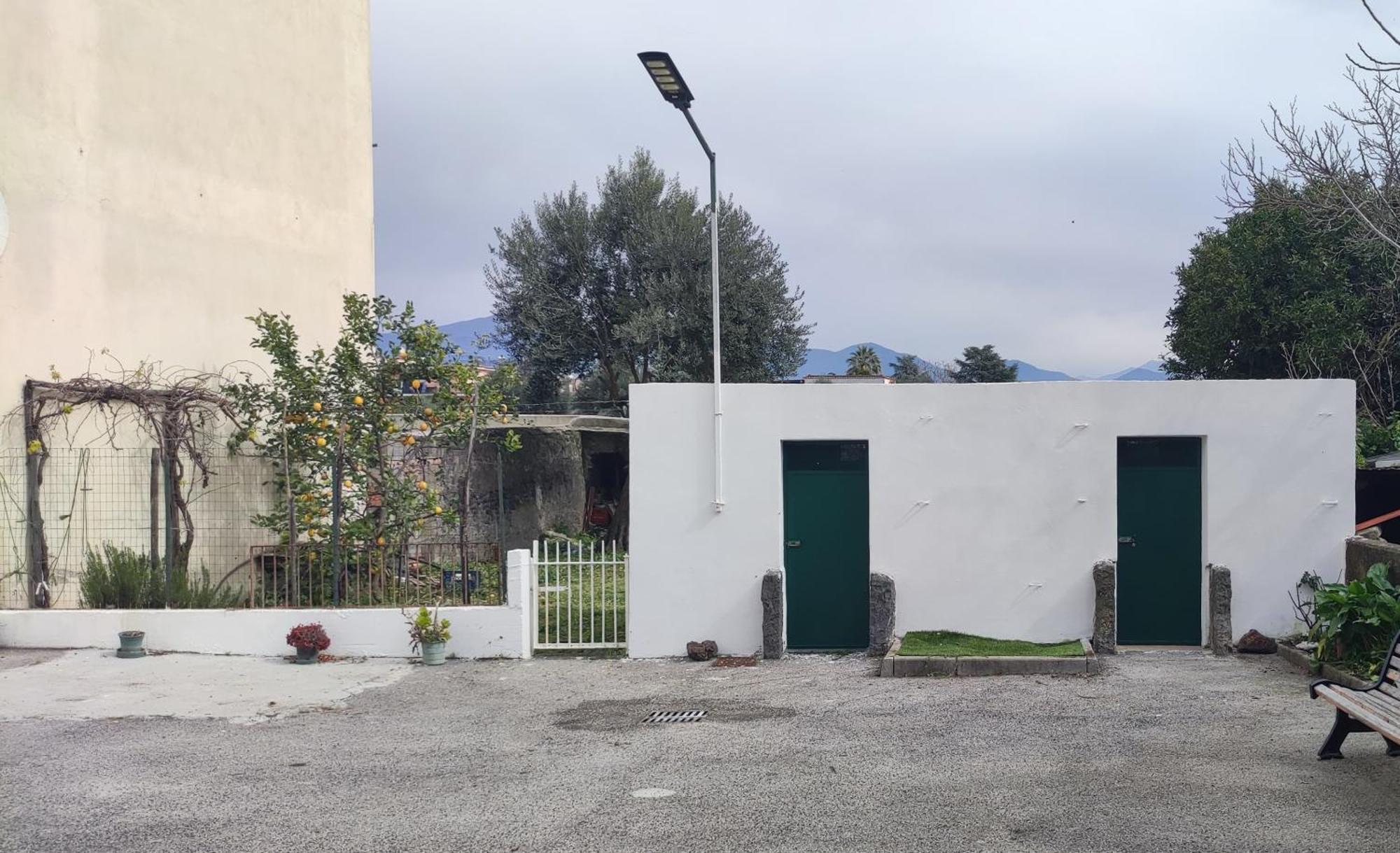 Il Cortile Bed & Breakfast Помпей Екстериор снимка